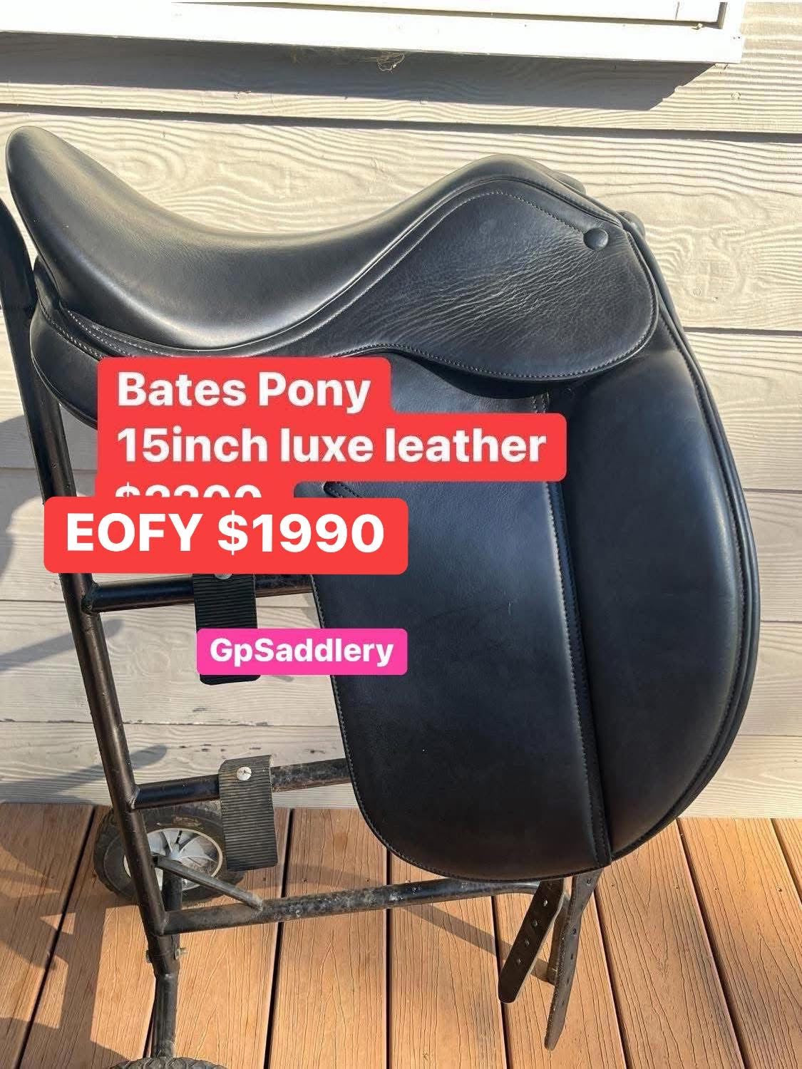 Bates Show Pony- 15inch luxe